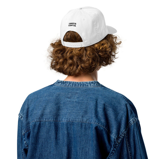 LAUNCH & FLIGHT CO. EMBROIDERY Don’t Waste Your Time on Earth | Keep Your Head in the Game