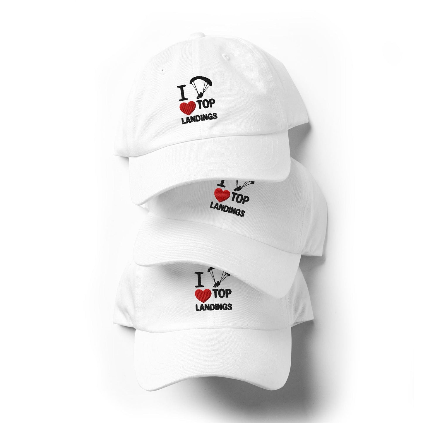 LAUNCH & FLIGHT CO. EMBROIDERY I ❤️ Top Landings | Proof You Can Stick It
