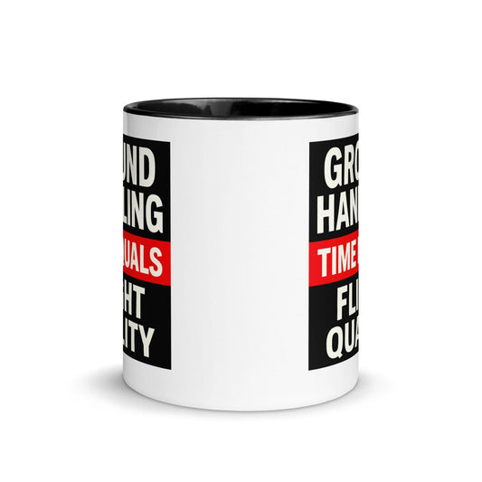 LAUNCH & FLIGHT CO. Ground time, flight time—same equation.