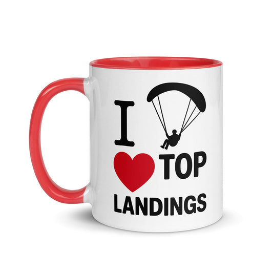 LAUNCH & FLIGHT CO. MUG 11 oz I ❤️ Top Landings Mug | Sip with Style (and a Wink)