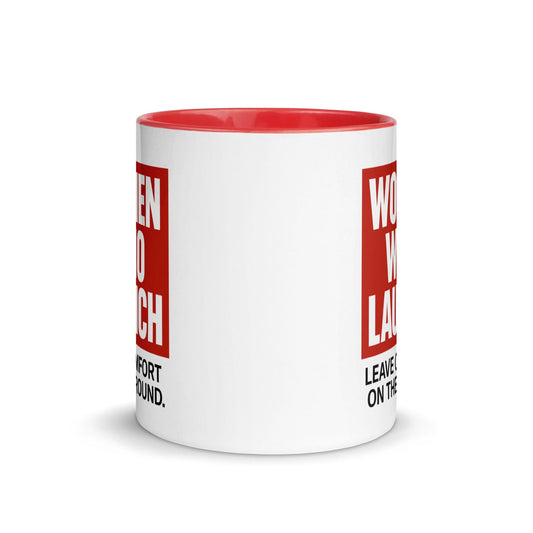 LAUNCH & FLIGHT CO. MUG WOMEN WHO LAUNCH | Leave Comfort on the Ground