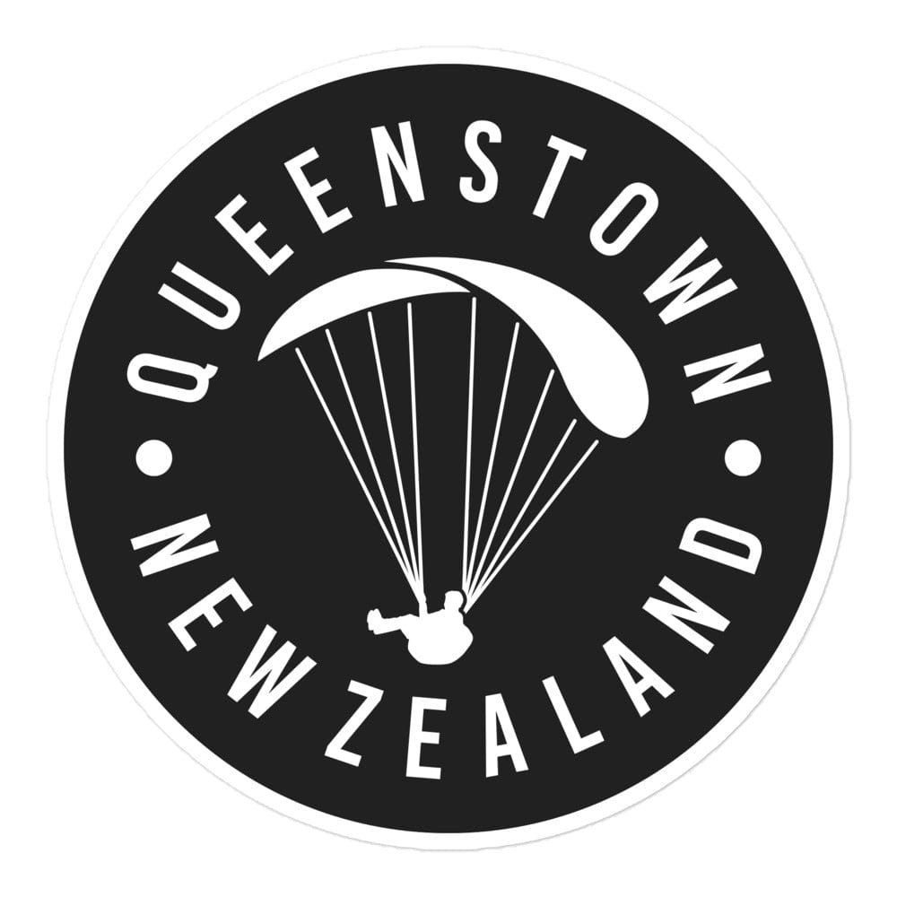 Launch & Flight Co. Sticker 5.5″×5.5″ Queenstown | Proof You Launched Above the Lake