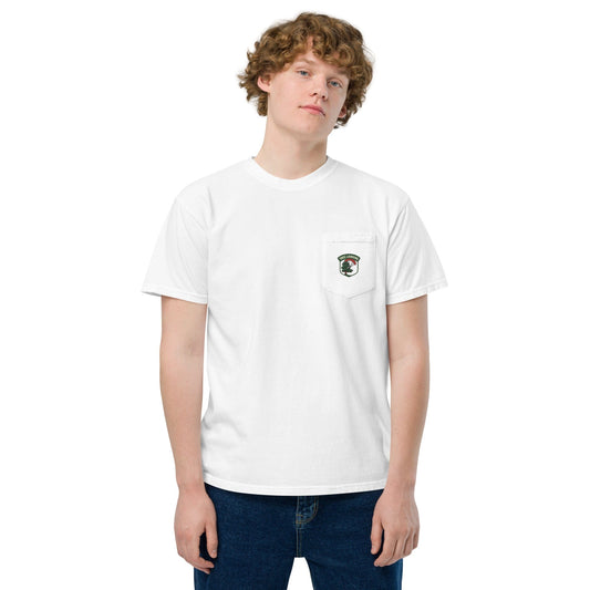 LAUNCH & FLIGHT CO. Tree Landing Pocket Tee | Stuck But Stylish