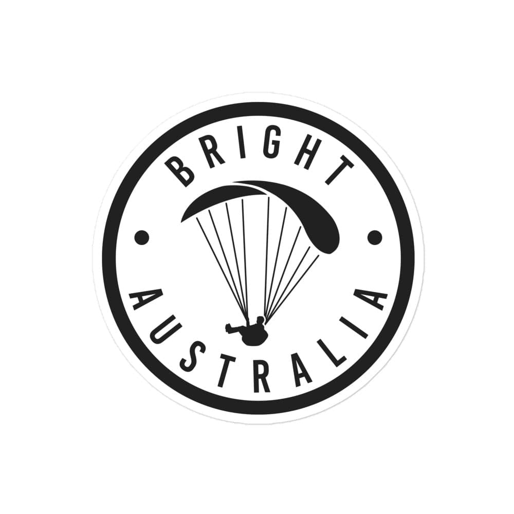 Launch & Flight Co. 4″×4″ Bright | Lift Happens – White Edition Sticker