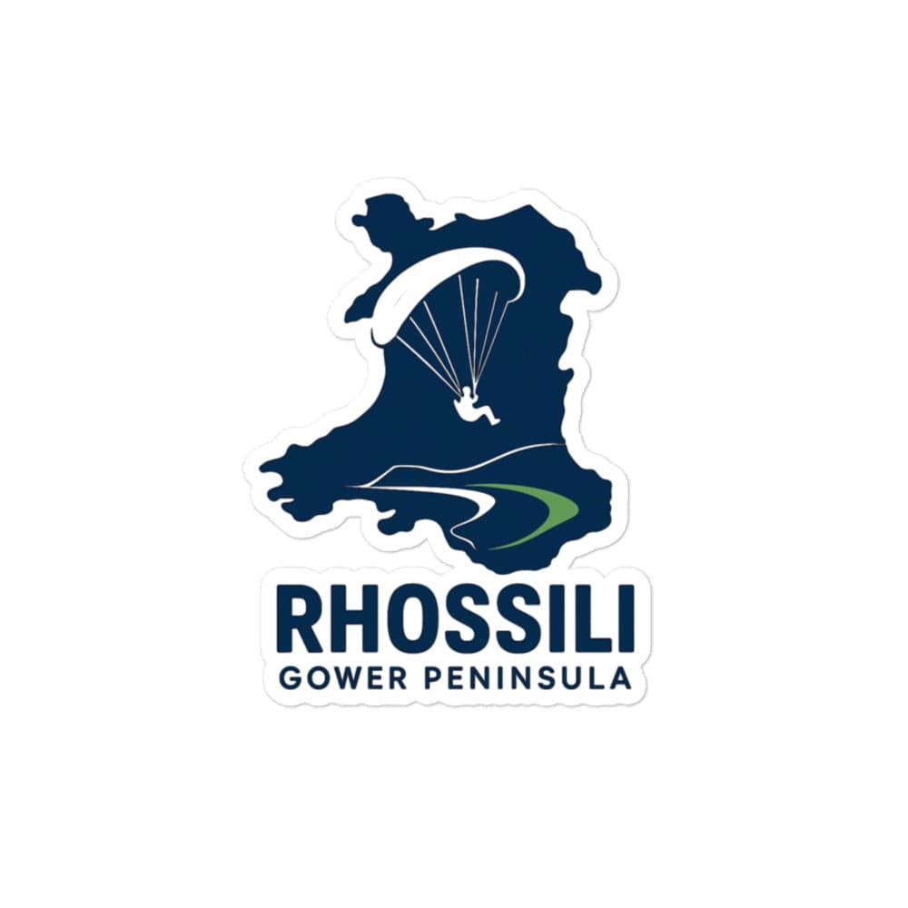 LAUNCH & FLIGHT CO. 4″×4″ Rhossili | Wales’ Coastal Runway