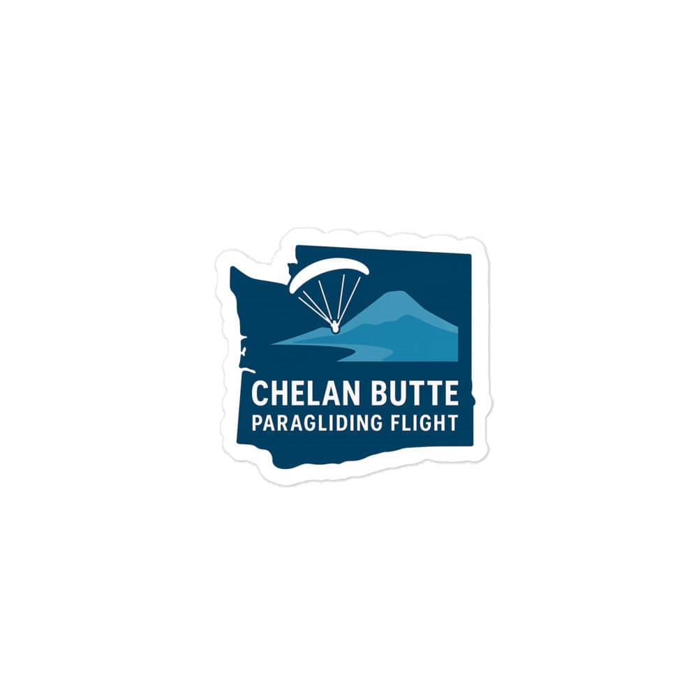 LAUNCH & FLIGHT CO. 4″×4″ Thermals Over the Lake — Chelan Butte, WA