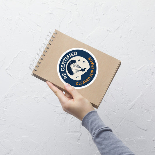 LAUNCH & FLIGHT CO. 5.5″×5.5″ P2 Certified | Cleared for Chaos