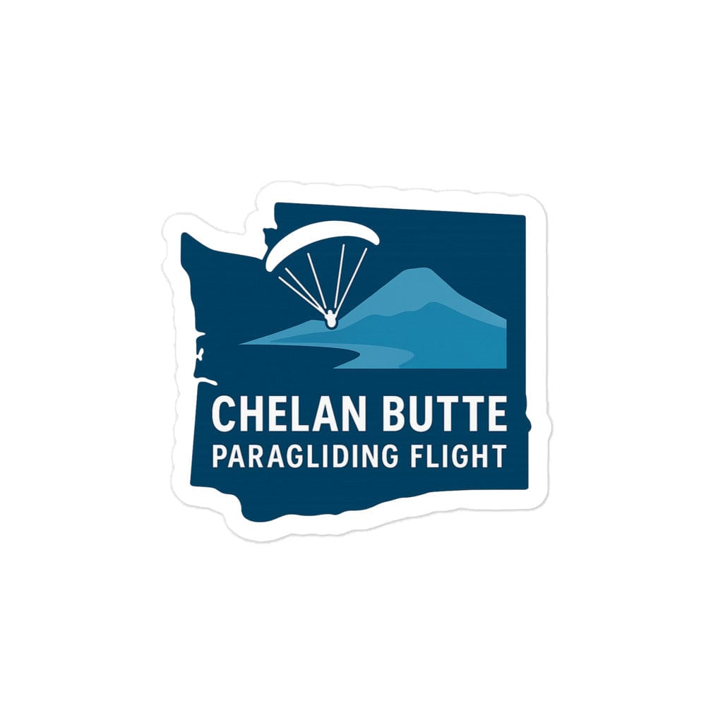 LAUNCH & FLIGHT CO. 5.5″×5.5″ Thermals Over the Lake — Chelan Butte, WA