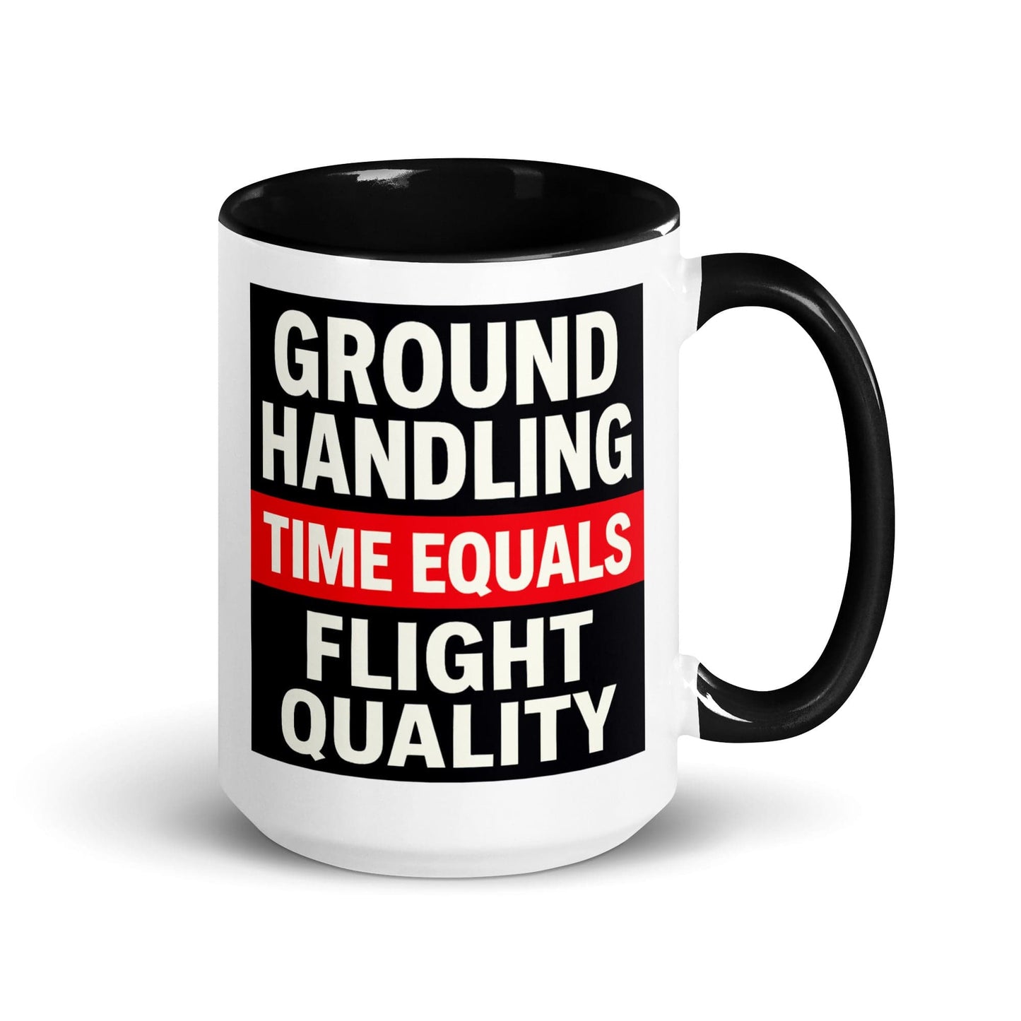 LAUNCH & FLIGHT CO. Black / 15 oz Ground time, flight time—same equation.