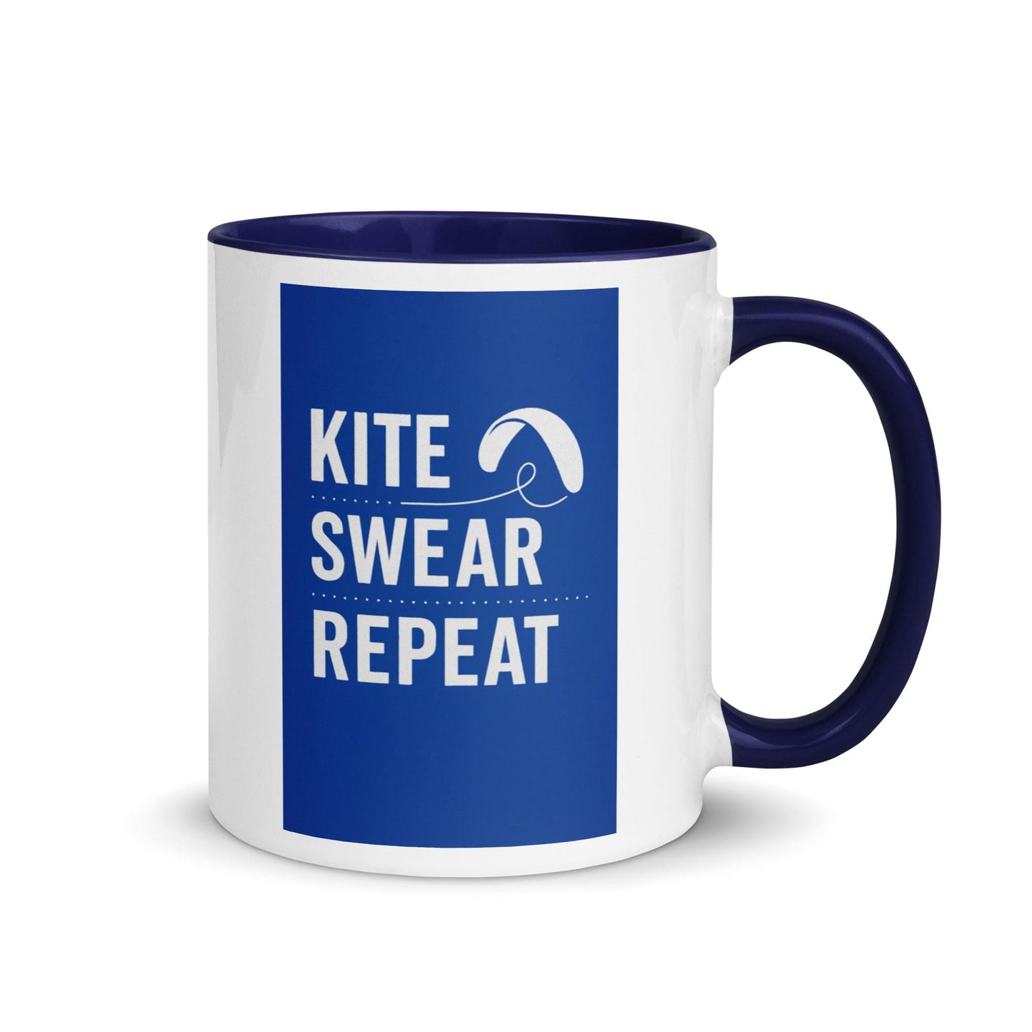 LAUNCH & FLIGHT CO. Dark Blue Kite / Swear / Repeat | Fuel for the Wind Beaten