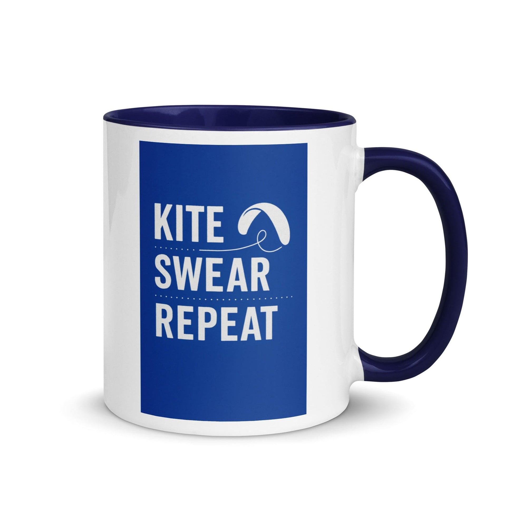 LAUNCH & FLIGHT CO. Dark Blue Kite / Swear / Repeat | Fuel for the Wind Beaten