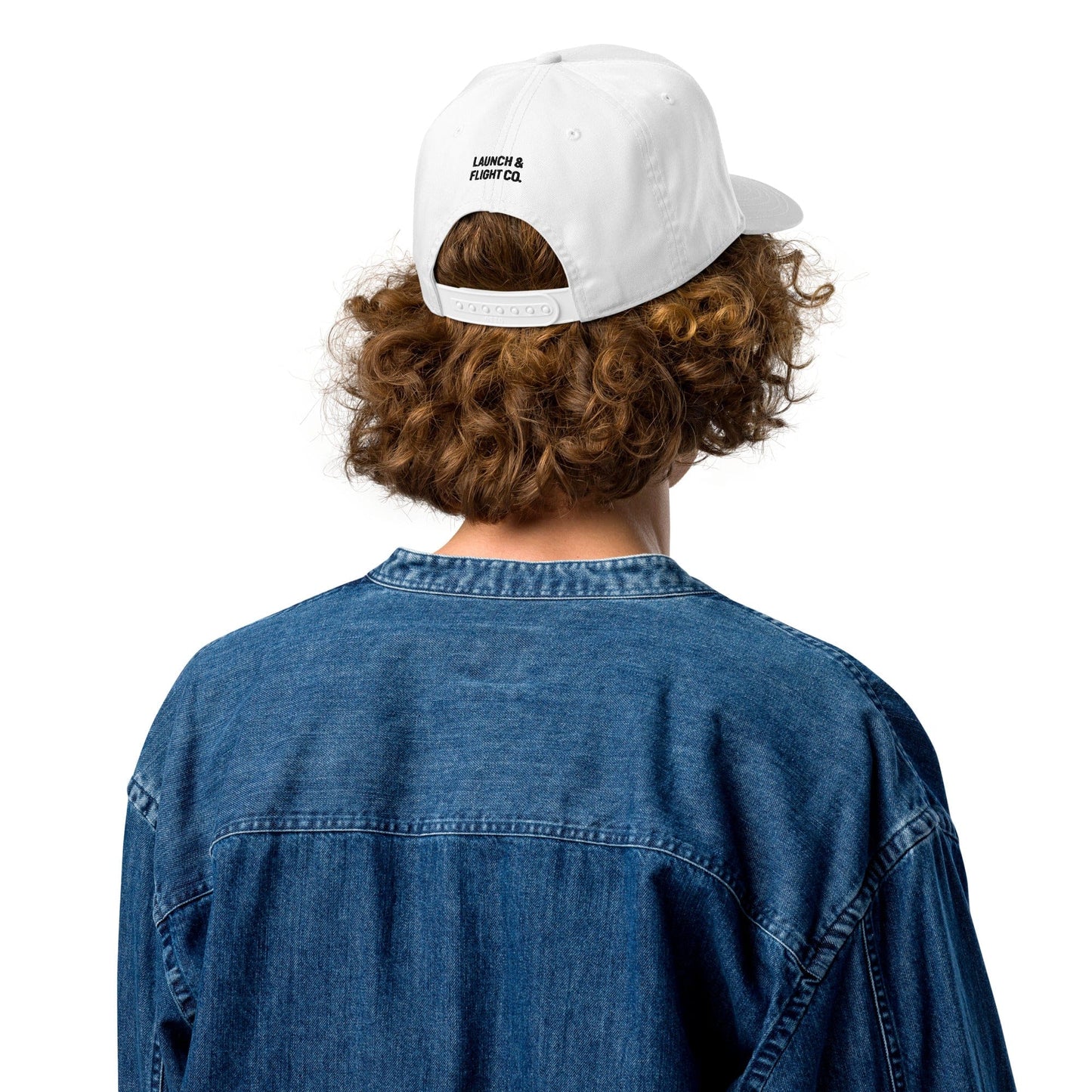 LAUNCH & FLIGHT CO. EMBROIDERY Don’t Waste Your Time on Earth | Keep Your Head in the Game