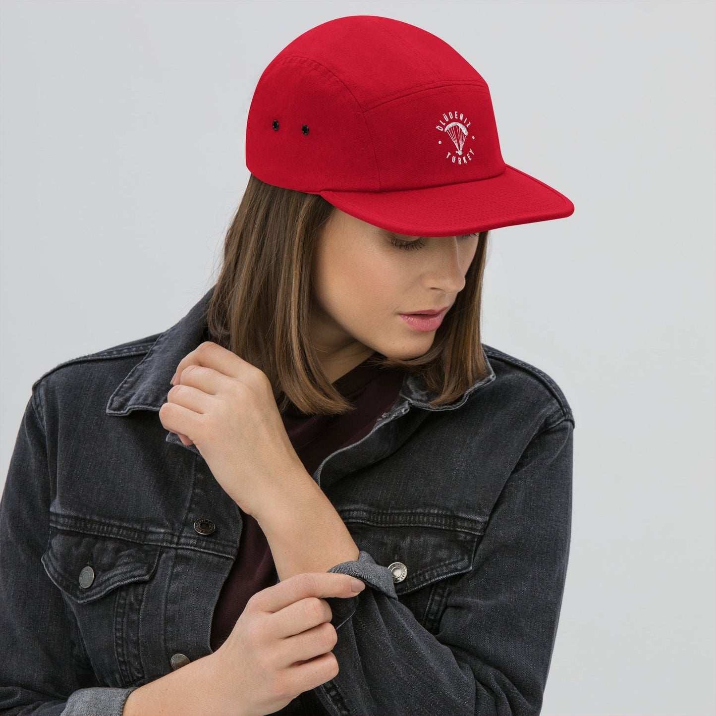 LAUNCH & FLIGHT CO. EMBROIDERY Ölüdeniz Camper Cap | Lift Meets Leisure