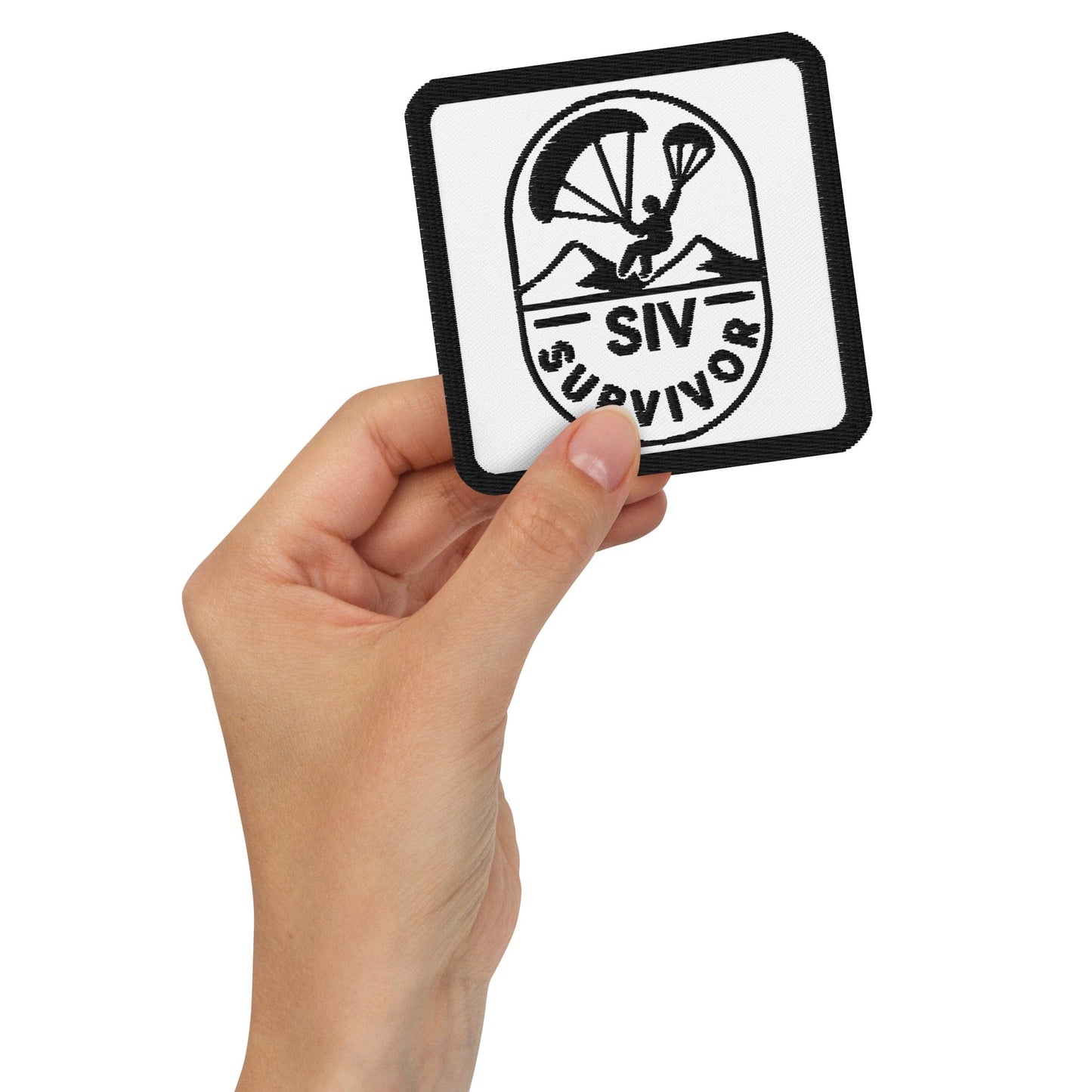 LAUNCH & FLIGHT CO. EMBROIDERY-PATCH SIV Survivor — Lessons Above the Lake Patch