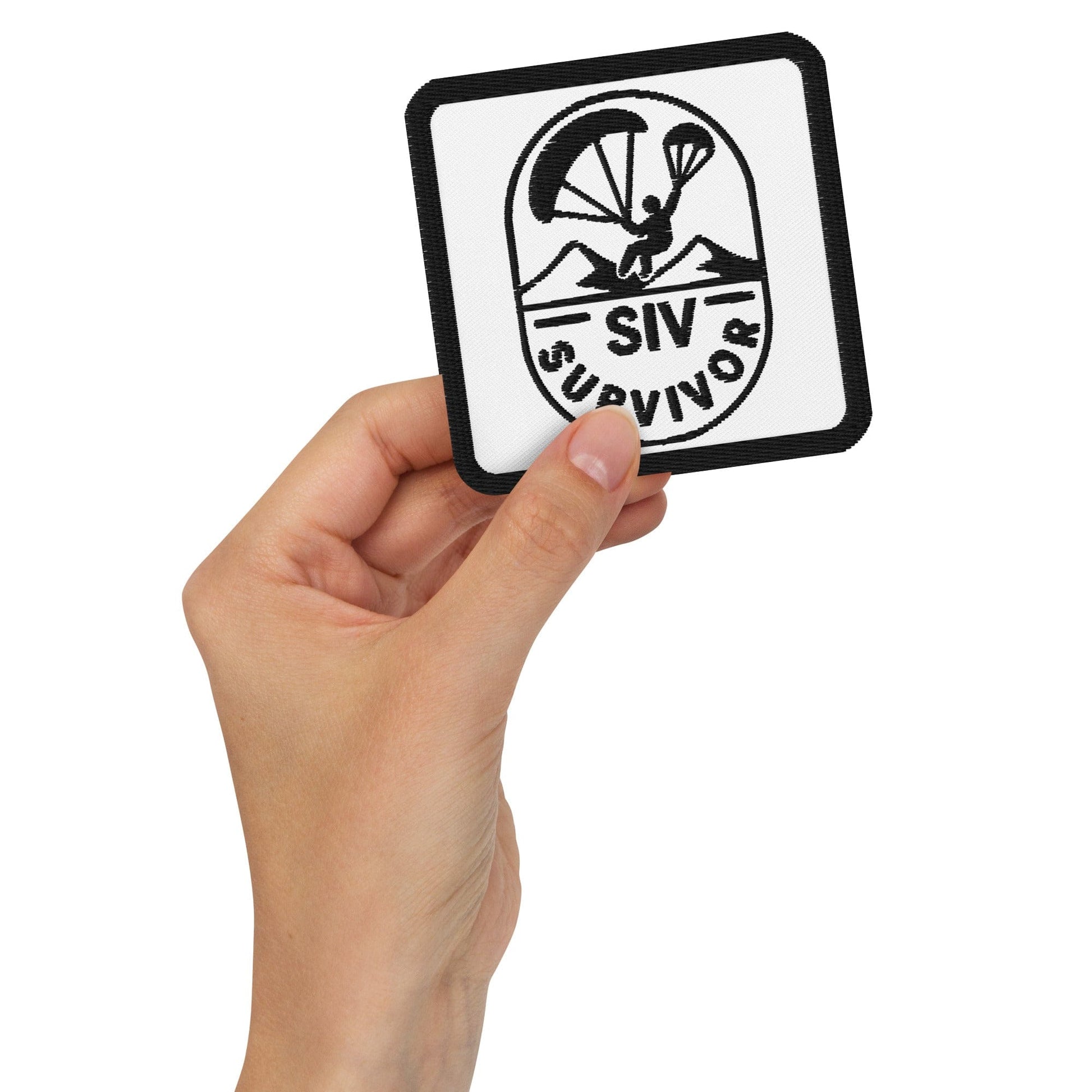 LAUNCH & FLIGHT CO. EMBROIDERY-PATCH SIV Survivor — Lessons Above the Lake Patch