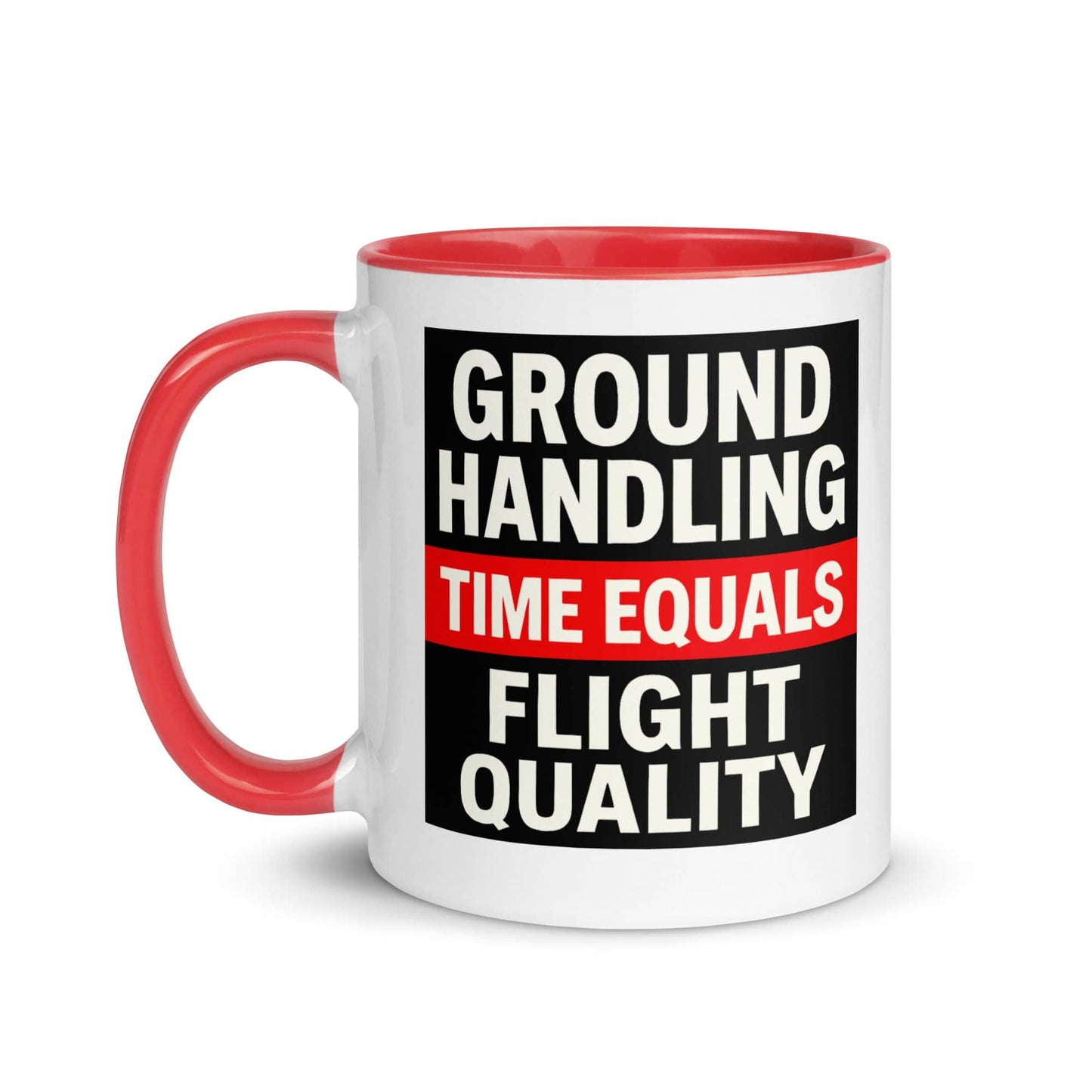 LAUNCH & FLIGHT CO. Ground time, flight time—same equation.