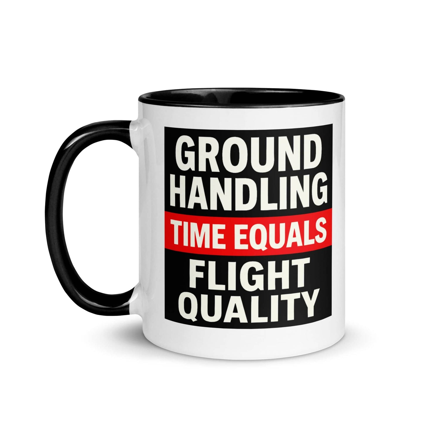 LAUNCH & FLIGHT CO. Ground time, flight time—same equation.