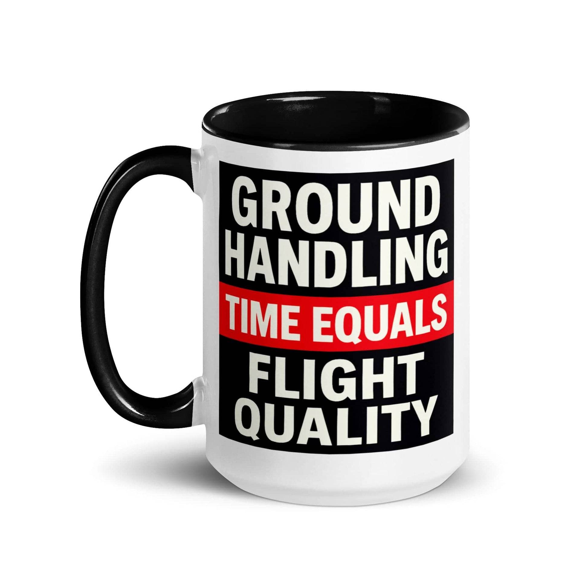LAUNCH & FLIGHT CO. Ground time, flight time—same equation.