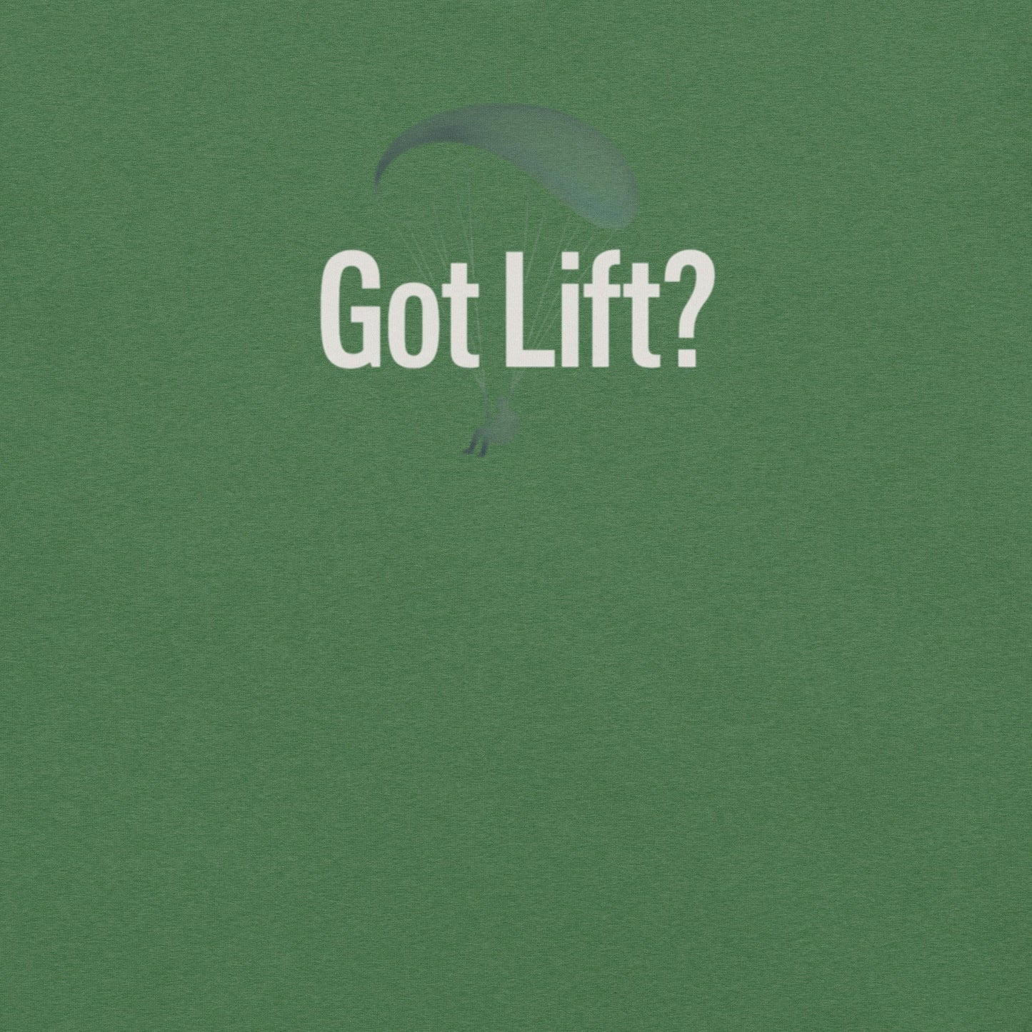 LAUNCH & FLIGHT CO. Heather Grass Green / XS Got Lift | Soaring Question