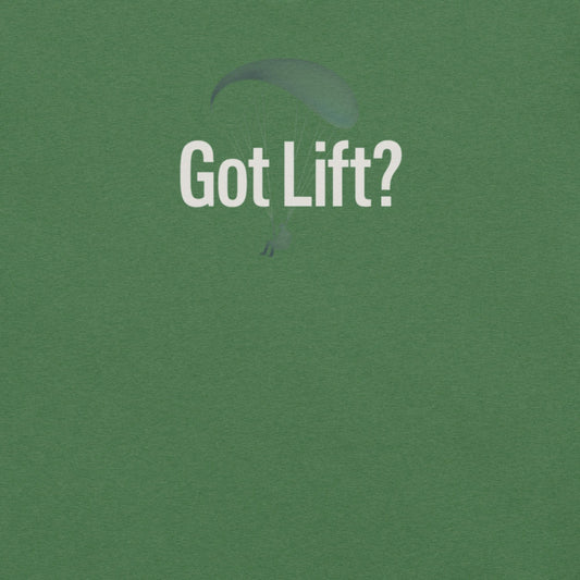 LAUNCH & FLIGHT CO. Heather Grass Green / XS Got Lift | Soaring Question