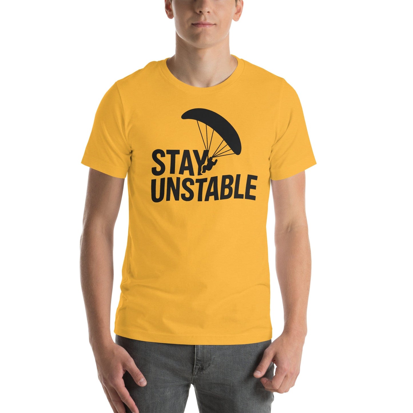 LAUNCH & FLIGHT CO. Heather Yellow Gold / XS Stay Unstable | Balanced Is Overrated