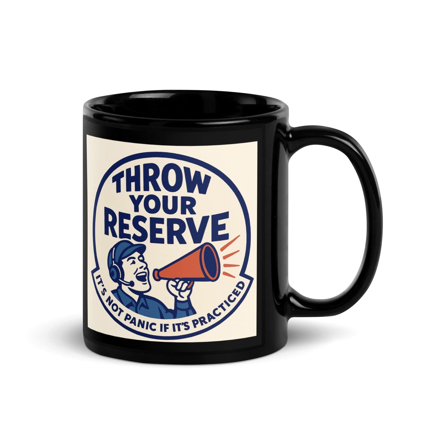LAUNCH & FLIGHT CO. MUG 11 oz For pilots who like their coffee strong and their decisions decisive.