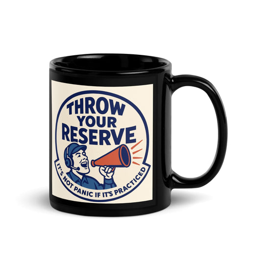 LAUNCH & FLIGHT CO. MUG 11 oz For pilots who like their coffee strong and their decisions decisive.