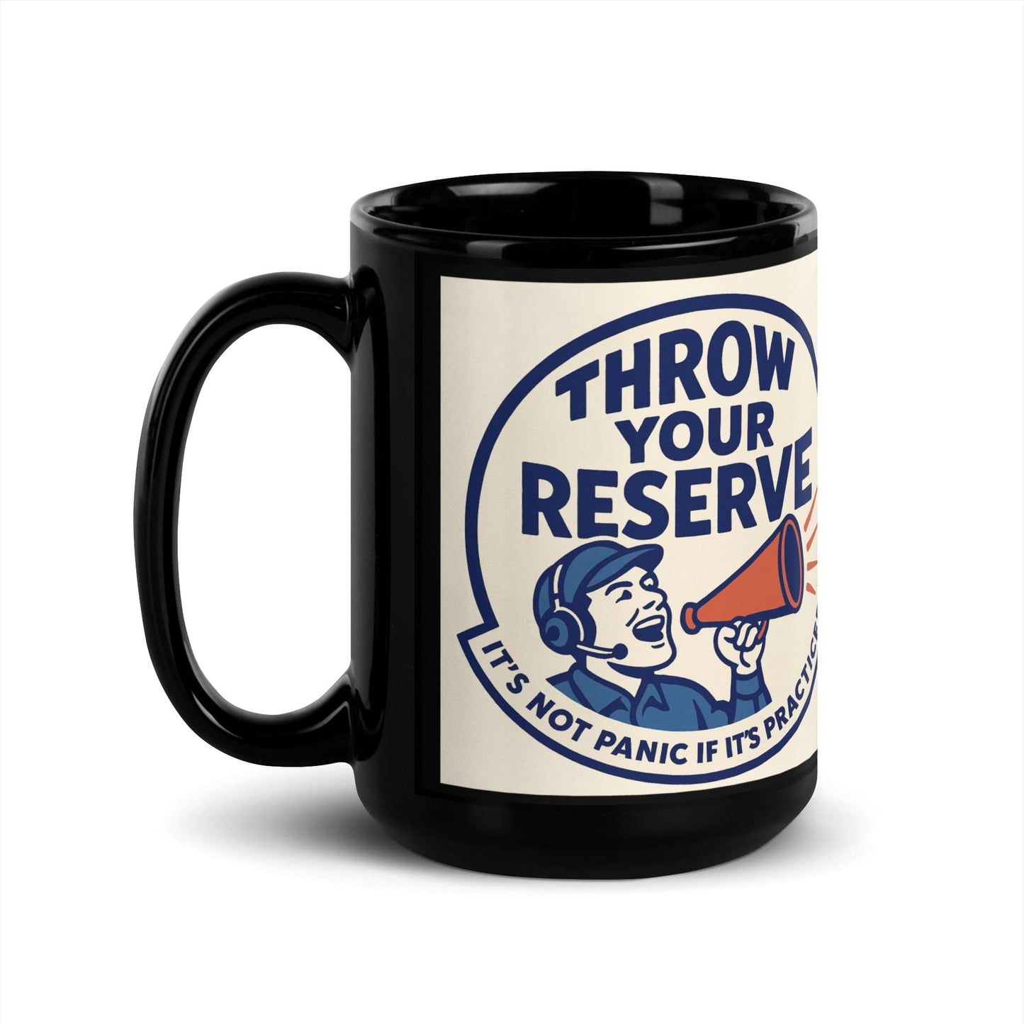 LAUNCH & FLIGHT CO. MUG 11 oz For pilots who like their coffee strong and their decisions decisive.