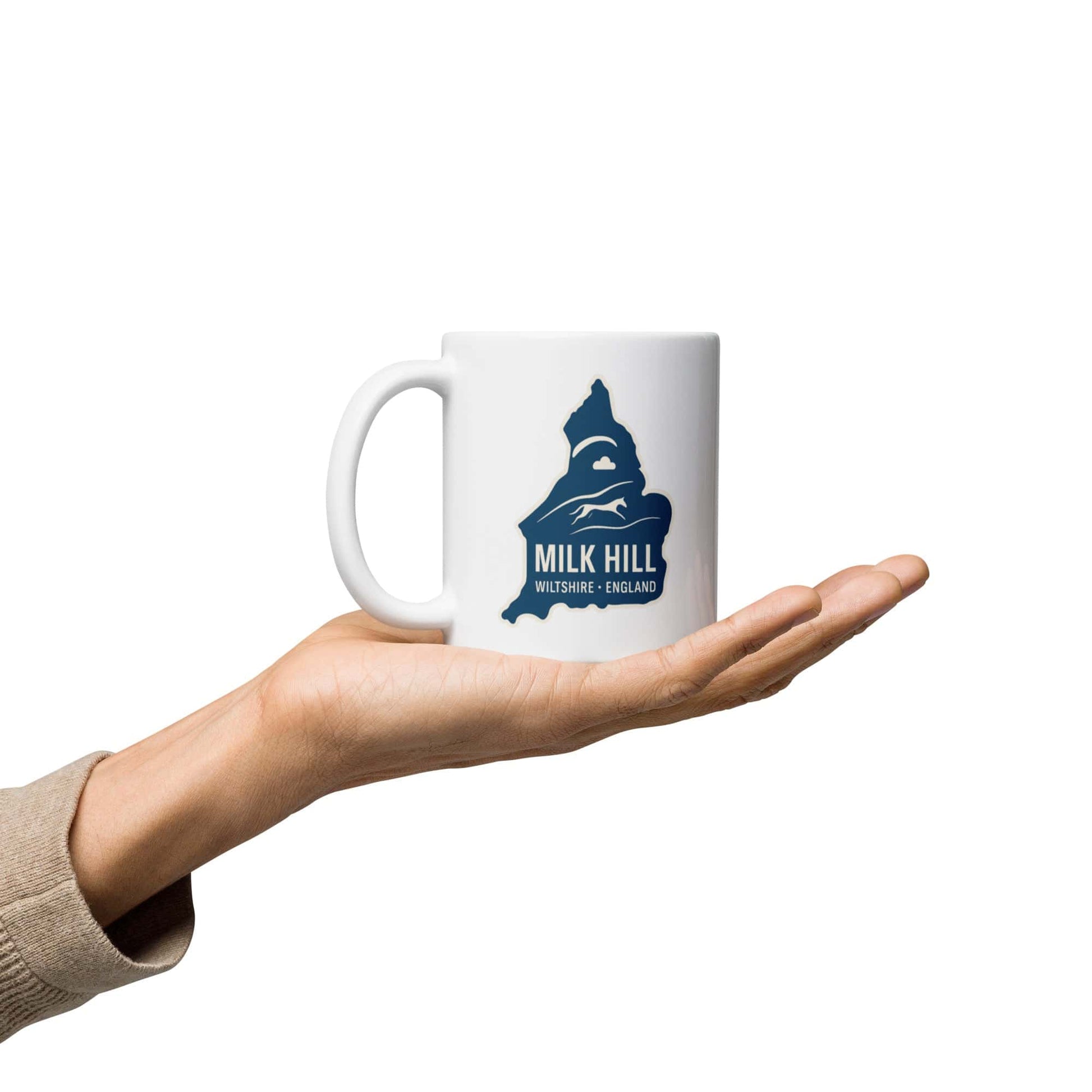 LAUNCH & FLIGHT CO. MUG Milk Hill – Wiltshire | 11 oz. Paragliding Mug by Launch & Flight Co.