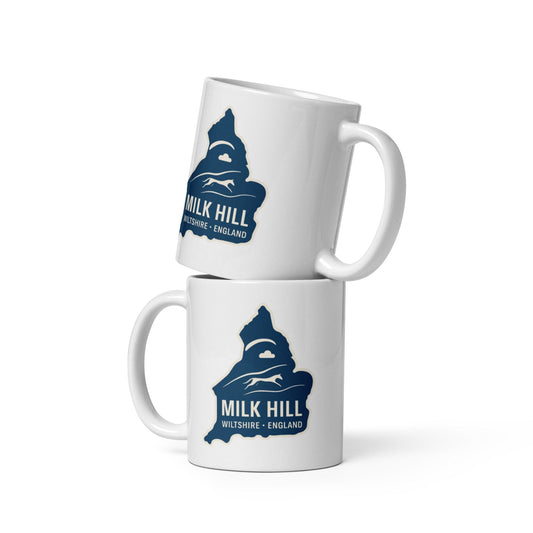 LAUNCH & FLIGHT CO. MUG Milk Hill – Wiltshire | 11 oz. Paragliding Mug by Launch & Flight Co.