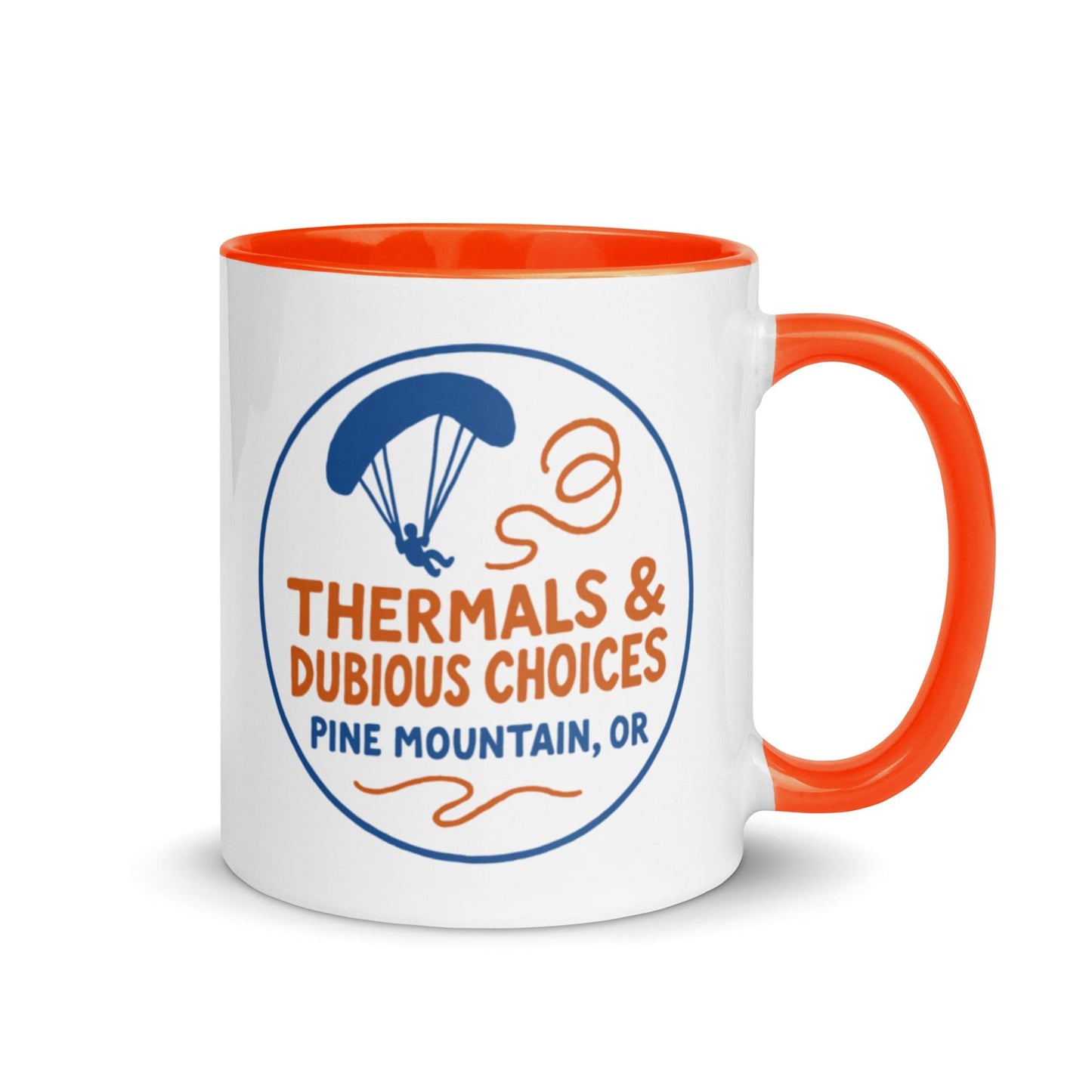 LAUNCH & FLIGHT CO. Orange Thermals & Dubious Choices | Morning Debrief Mug