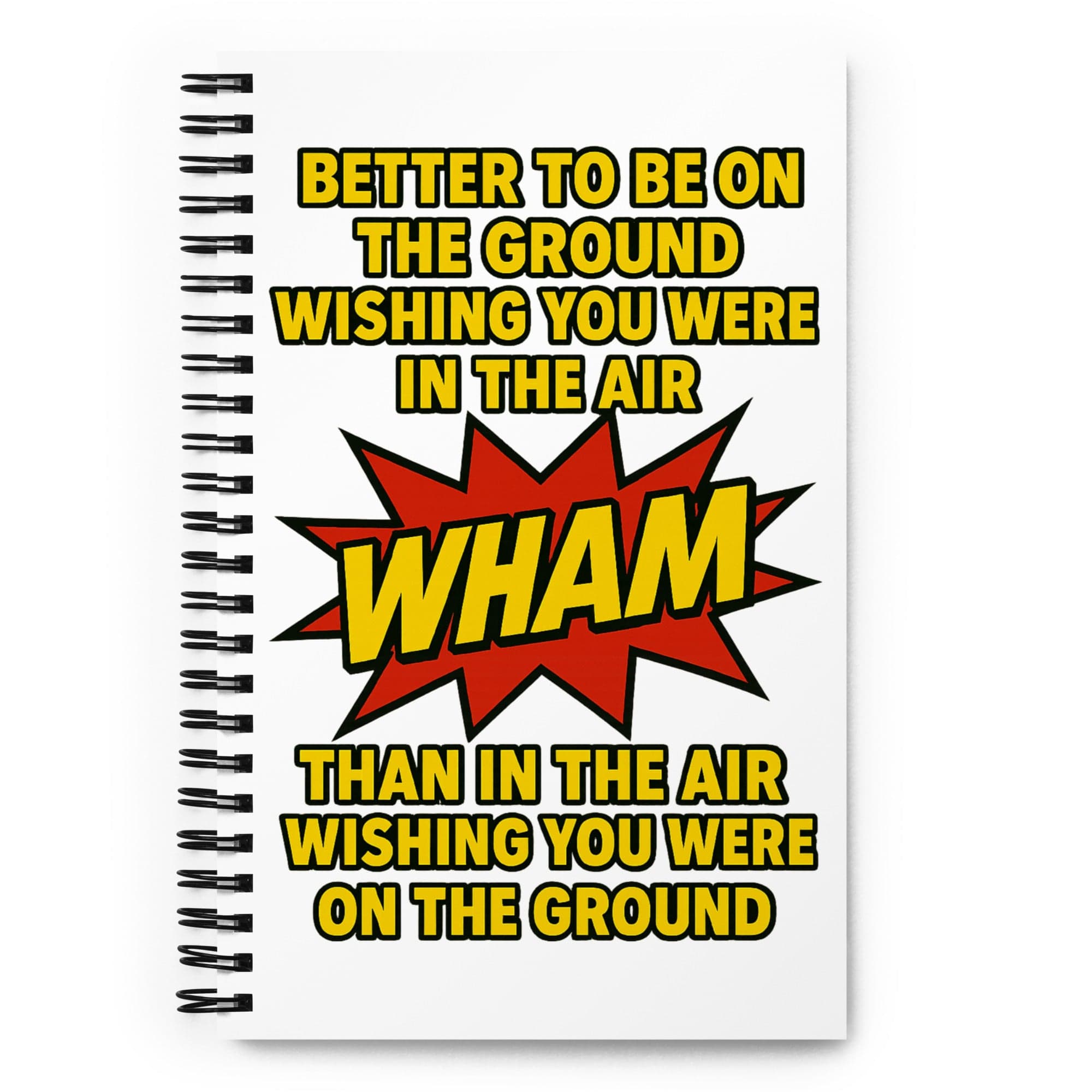 LAUNCH & FLIGHT CO. POSTCARD Ground Wisdom | The WHAM! Notebook