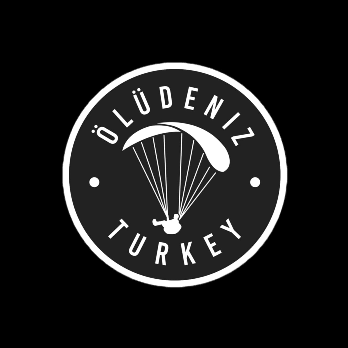 LAUNCH & FLIGHT CO. STICKER 4″×4″ Ölüdeniz Sticker | Stick the Blue Lagoon