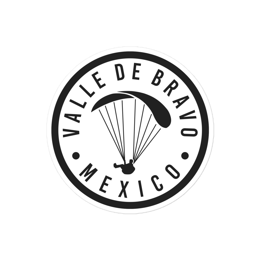 Launch & Flight Co. Sticker 4″×4″ Valle de Bravo | Proof You Flew the Lake