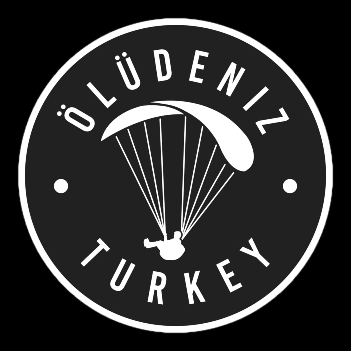 LAUNCH & FLIGHT CO. STICKER 5.5″×5.5″ Ölüdeniz Sticker | Stick the Blue Lagoon