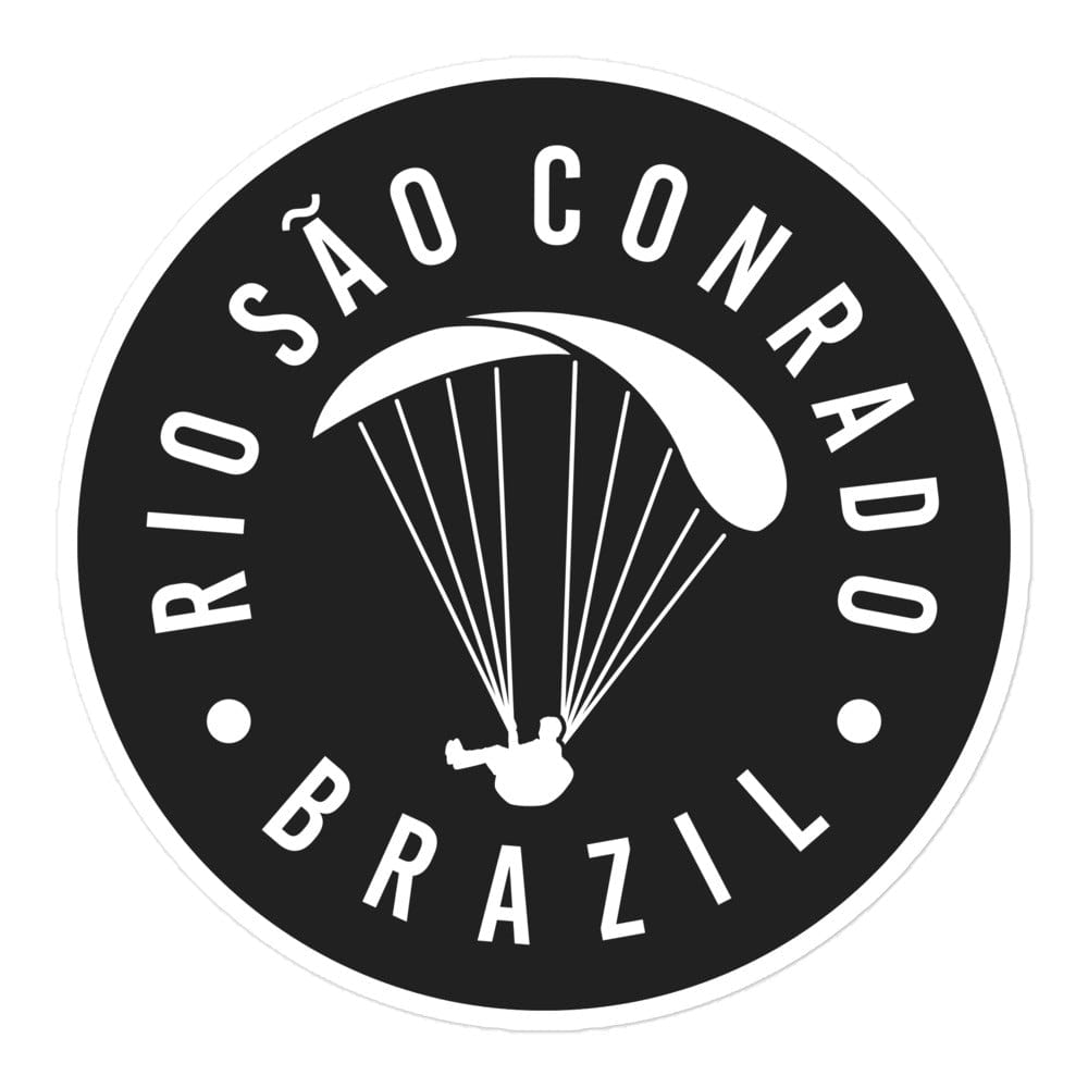 Launch & Flight Co. Sticker 5.5″×5.5″ Rio de Janeiro | Proof You Flew Rio’s Coastline