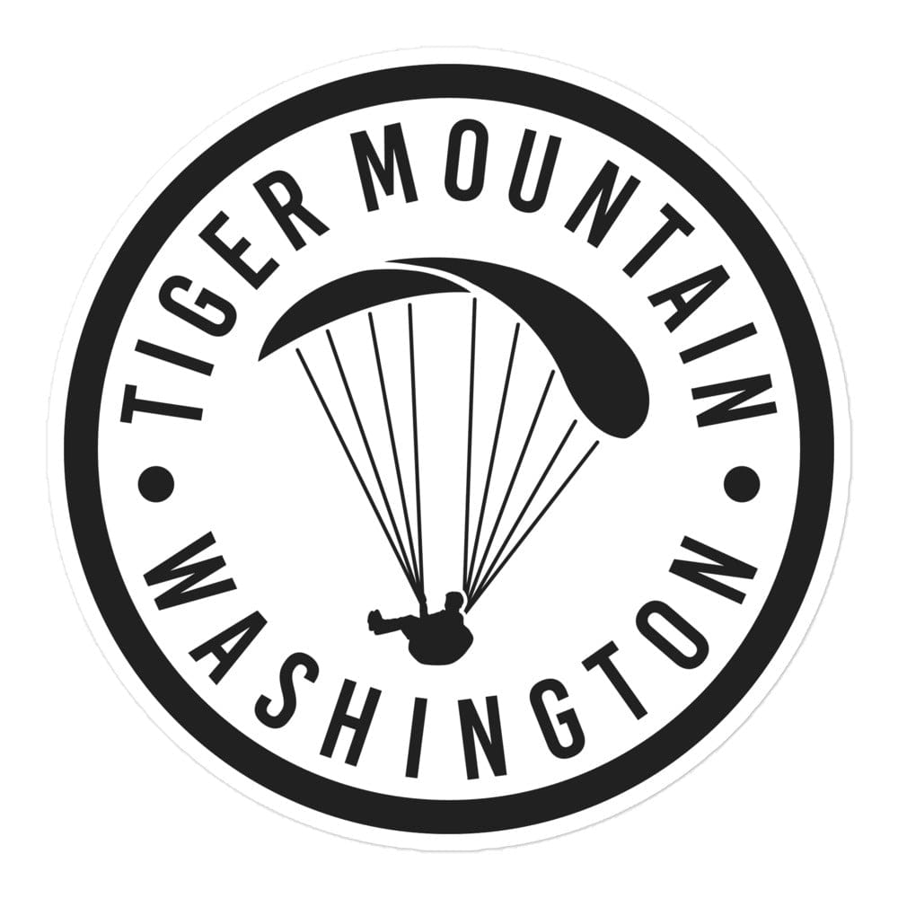 Launch & Flight Co. Sticker 5.5″×5.5″ Tiger Mountain | Stick It and Send It
