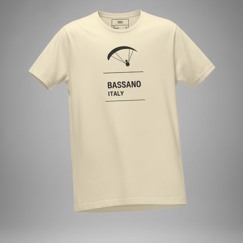 LAUNCH & FLIGHT CO. T-SHIRT BASSANO / ITALY — BAUHAUS PILOT TEE