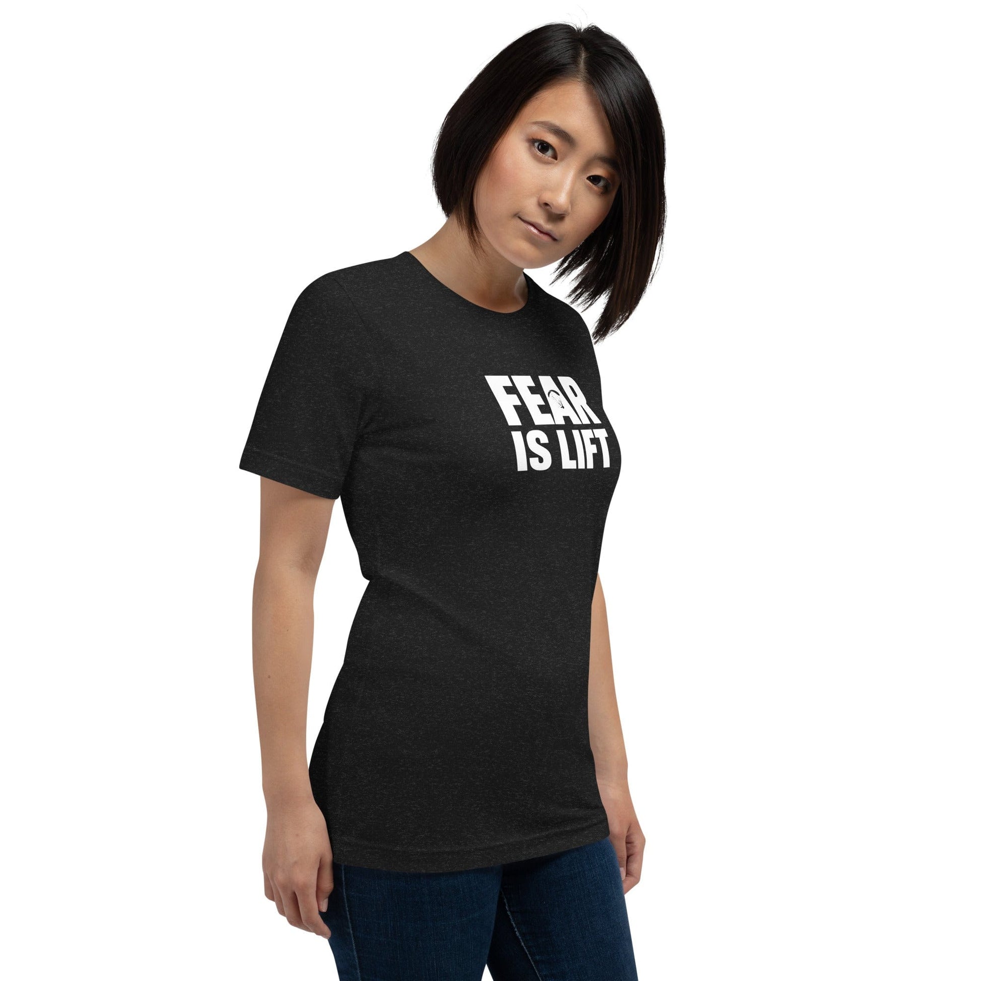 LAUNCH & FLIGHT CO. T-SHIRT Fear Is Lift | Fly the Feeling