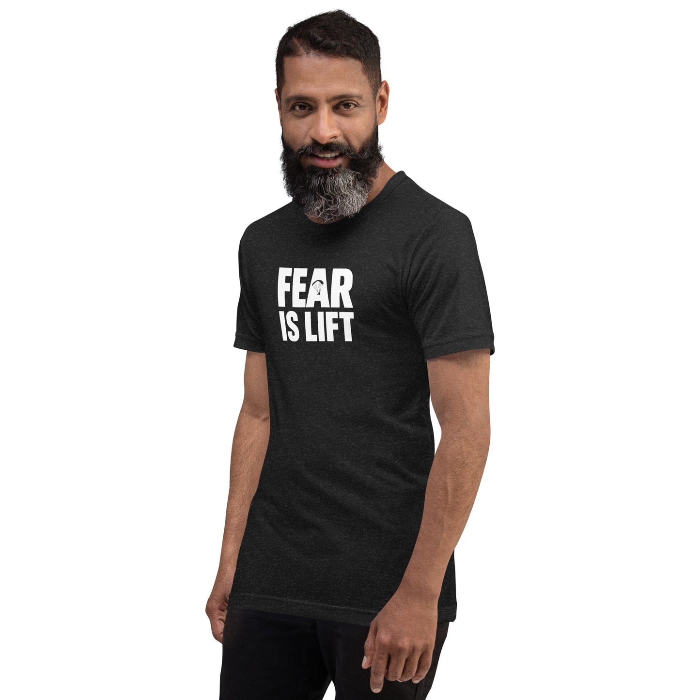 LAUNCH & FLIGHT CO. T-SHIRT Fear Is Lift | Fly the Feeling