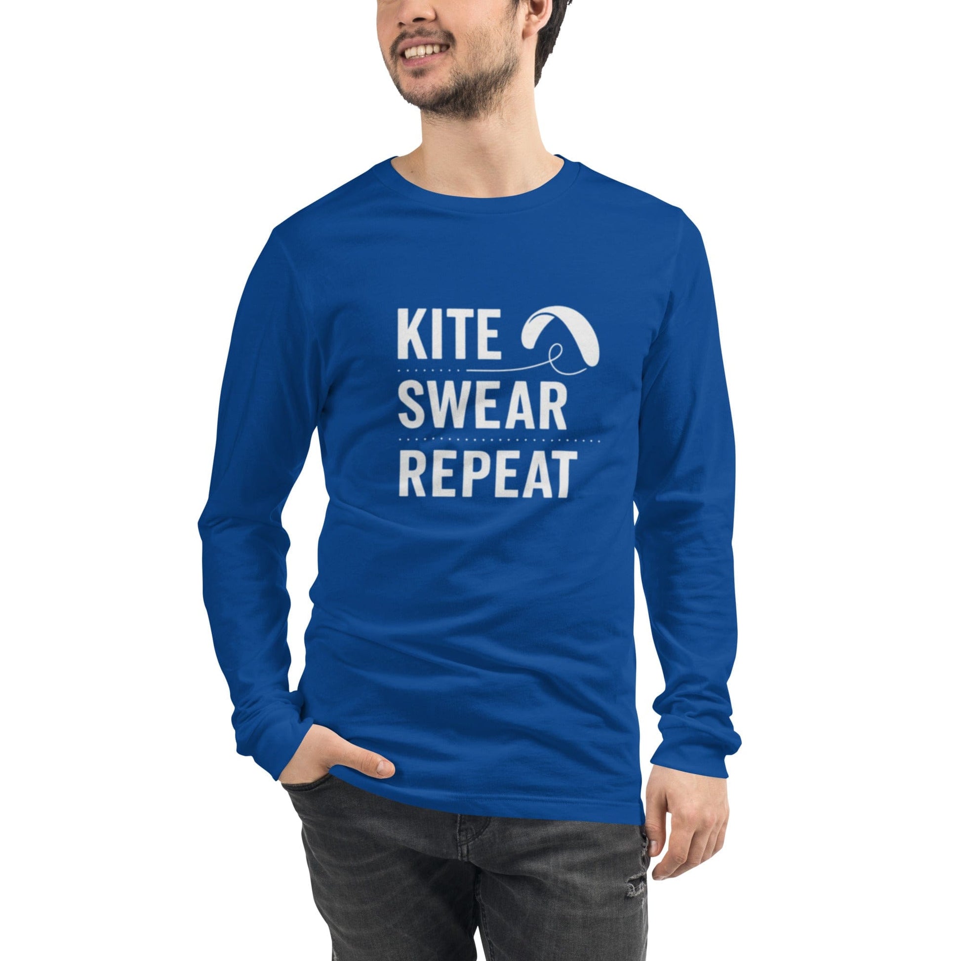 LAUNCH & FLIGHT CO. T-SHIRT Kite / Swear / Repeat | Mastery in Progress