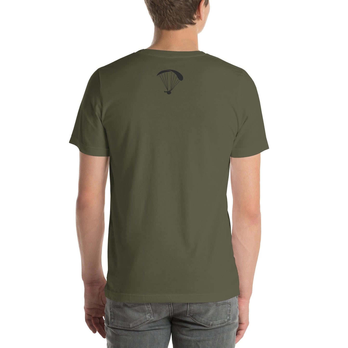 LAUNCH & FLIGHT CO. T-SHIRT Know When to Walk Down Paragliding T-Shirt | Pilot Wisdom Tee