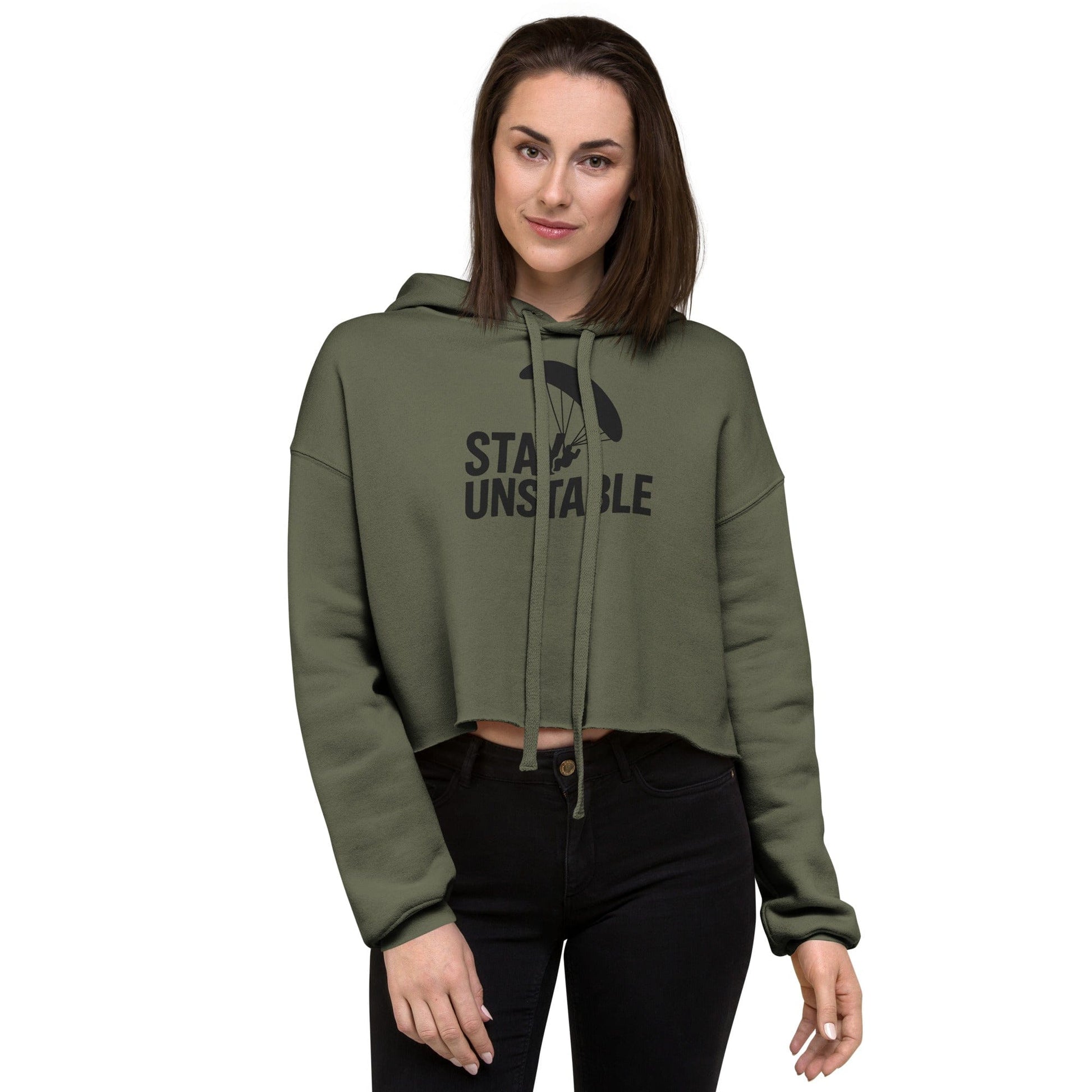 LAUNCH & FLIGHT CO. T-SHIRT Military Green / S STAY UNSTABLE | On Purpose