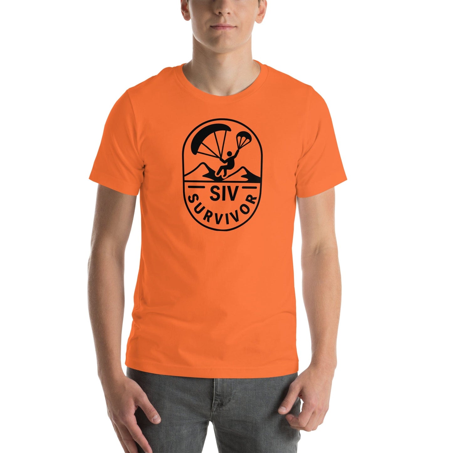 LAUNCH & FLIGHT CO. T-SHIRT Orange / S SIV Survivor | Over the Box and Back Again