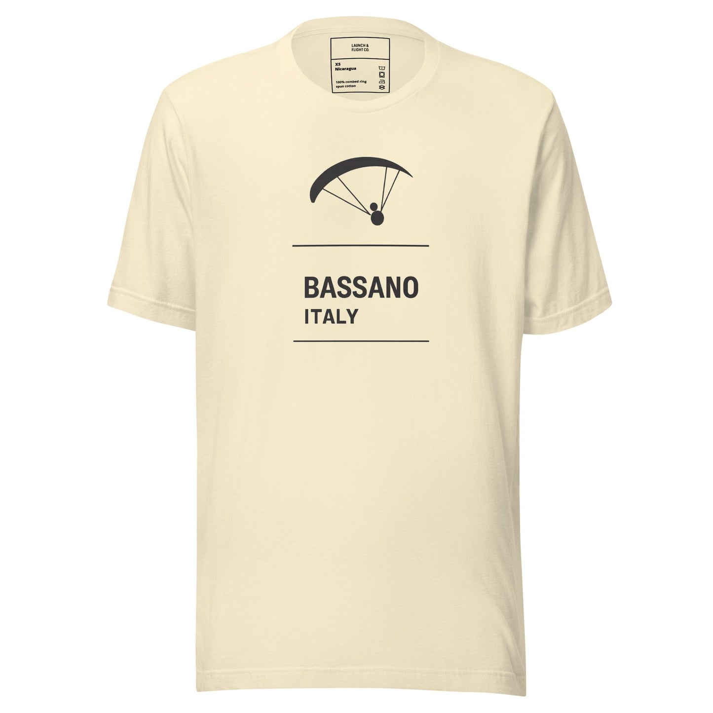 LAUNCH & FLIGHT CO. T-SHIRT S BASSANO / ITALY — BAUHAUS PILOT TEE