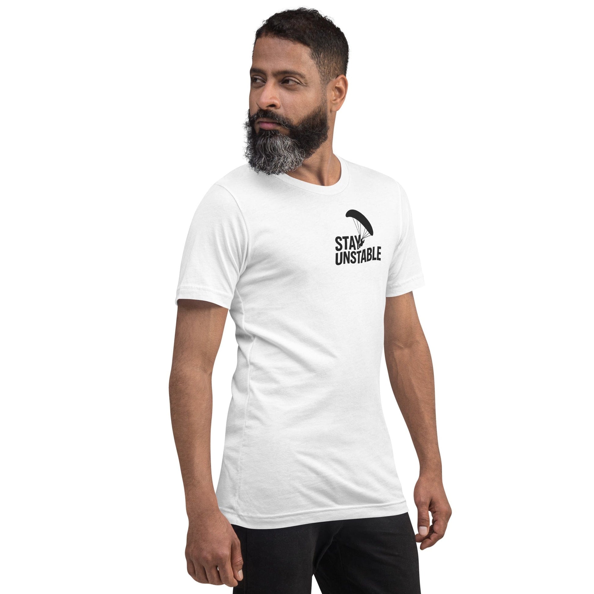 LAUNCH & FLIGHT CO. T-SHIRT Stay Unstable | Trimmed for Lift