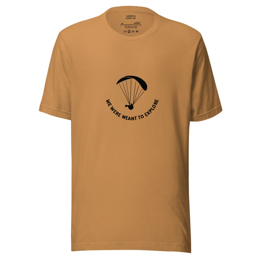 LAUNCH & FLIGHT CO. T-SHIRT Toast / S We Were Meant to Explore | Tee for the Terminally Curious