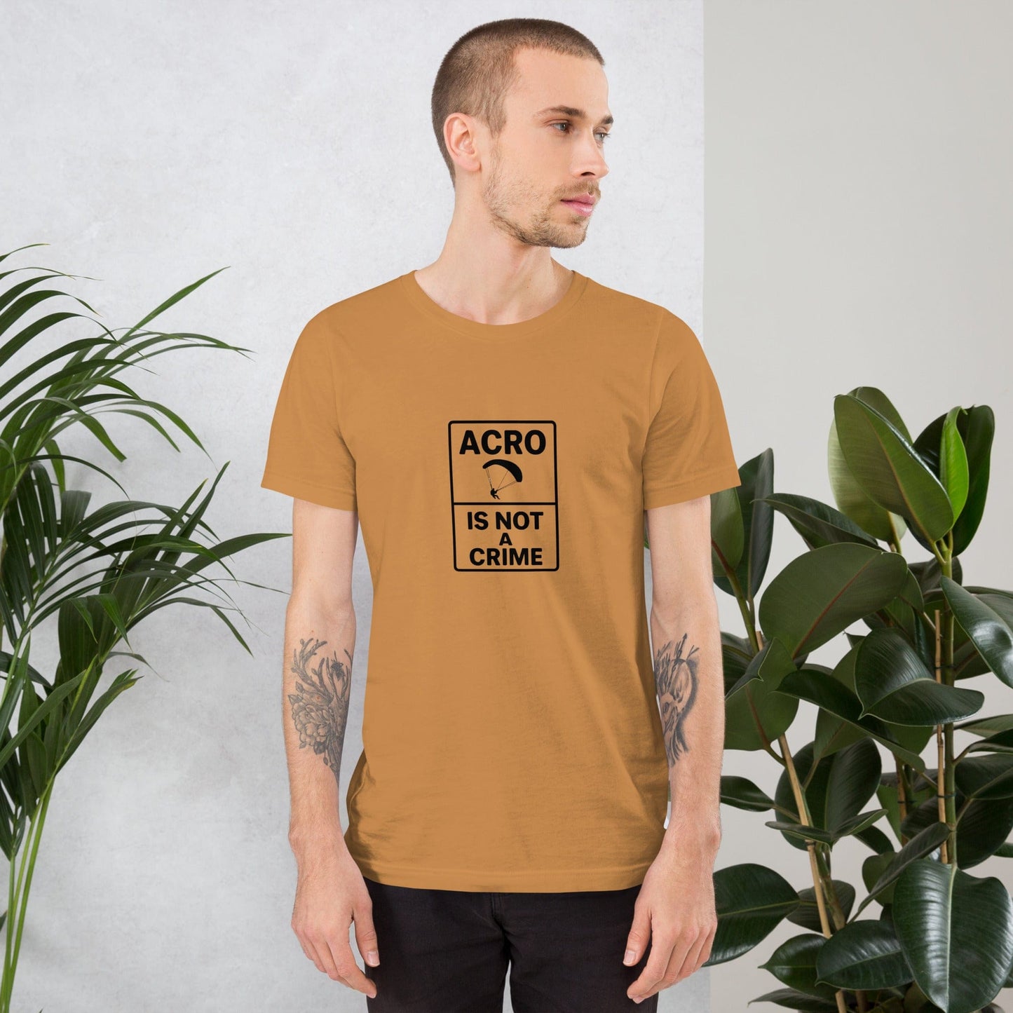 LAUNCH & FLIGHT CO. T-SHIRT Toast / XS Acro Is Not a Crime Tee | No Waiting, No Apologies