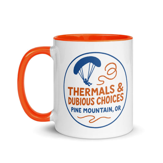 LAUNCH & FLIGHT CO. Thermals & Dubious Choices | Morning Debrief Mug