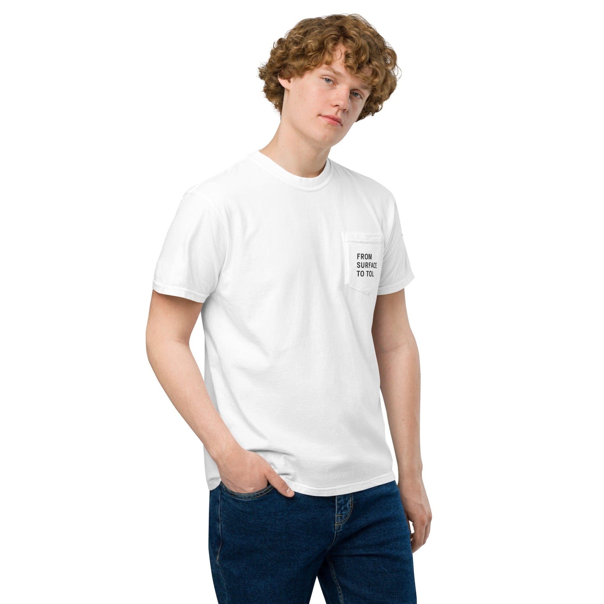 LAUNCH & FLIGHT CO. Top of Lift Pocket Tee